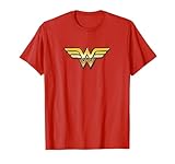 Wonder Woman Golden Logo T Shirt