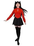 CoolChange Cosplay Kostüm von Rin Tohsaka für Fate Fans | Größe: S