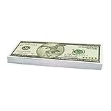 Scratch Cash 100 x $ 100 Dollars Money for Play (Real Size) Dollars...