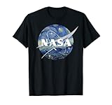 NASA Starry Night Classic Chevron Logo Graphic T-Shirt