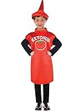 amscan 9908181 Food Ketchup Flaschenkostüm für Halloween, Alter...