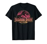Jurassic Park Logo Gradient Sunset T-Shirt