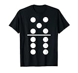 Dominosteine Spiel 5–6 Gruppe Kostüm Halloween T-Shirts
