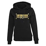 MERCHCODE Damen Ladies Linkin Park Anniversay Logo Hoody Black L...