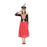 HOOLAZA Frauen Rot Military Nussknacker Navy Kostüm Cosplay Kleid 3...