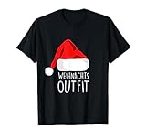 Herren Weihnachtsoutfit Weihnachtsmütze Xmas Deko Outfit Weihnachts...