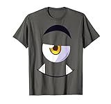 Gruseliges Monster Auge Gesicht Halloween Kostüm Kinder T-Shirt