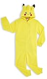 Pokemon Pikachu Onesie Kinder Jumpsuit Fleece Schlafoverall Jungen...