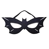 SOUTHSKY Batgirl Kostüm Maske Schwarze Augenmaske Halbe Gesichtsmaske...
