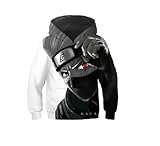 XiaoShuFC Kinder Hoodie Naruto- Anime 3D Printed Sweatshirt Für...