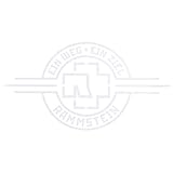 Rammstein Autoaufkleber EIN Weg, EIN Ziel” weiß, Offizielles Band...