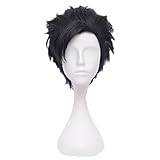 COSPLAZA Perücke Cosplay Wig Haikyuu Kuroo Tetsurou kurz Schwarz...