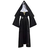 GRACEART Damen Nonnen Kostüm Zubehör für Erwachsene Kleidung (2XL)