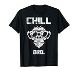 Chill Bro - Cooler Affe mit Sonnebrille Geschenkidee T-Shirt