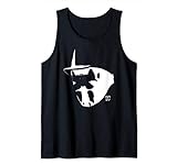 Watchmen Rorschach Mask and Symbol Tank Top