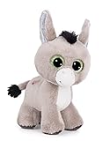NICI 49288 Kuscheltier GLUBSCHIS Esel Donki 17cm grau...