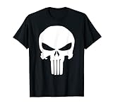 Marvel Punisher Classic Skull Symbol Graphic T-Shirt