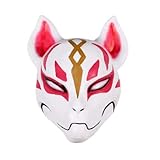 Halloween Fuchs Maske, Japanische Kabuki Cosplay Kostüm, Horror...