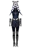 Bilicos Wars Ahsoka Tano Dress Outfits Halloween Carnival Suit Cosplay...