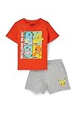 C&A Kinder Jungen Pyjamas Shorty Set|2er Pack Comfort Fit Motivprint...