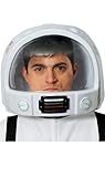 Guirca Astronautenhelm Weiss Soldat Helm Fasching Mars Erwachsene...