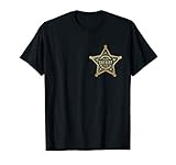 Sheriffstern, Sheriff Stern, Karneval, Fasching, Kostüm T-Shirt