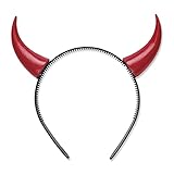 Widmann 5483C – Teufelshörner, rot, Haarreifen, Kopfbedeckung,...