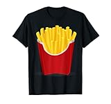 Pommes Kostüm Karneval Verkleidung Kartoffel Salz Lustig T-Shirt