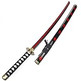 Abynow Anime Black Samurai Ninja Schwert Mit Scheide, Katana Schwert...