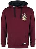 Harry Potter Gryffindor Männer Kapuzenpullover Burgund S