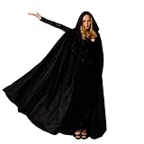 Buen Don Halloween Kostüm, Glänzender Samt Umhang für Herren und...