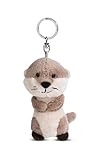 NICI 49142 Schlüsselanhänger Otter Oda 10cm grau-Nachhaltiger...
