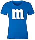 MoonWorks® Damen T-Shirt Gruppen-Kostüm M Aufdruck Kostüm Fasching...