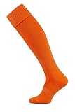 Iskierka Fußballstutzen Stutzenstrumpf Socken Soks 27-45 (orange,...