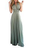 shownicer Damen Elgant Lange Abendkleider Multiway Brautjungfernkleid...