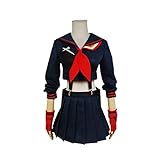 ESUKAR Kill la Kill Kleid Ryuko Matoi Kostüm Cosplay Navy Uniform...