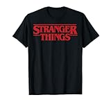 Netflix Stranger Things Simple Red Logo T-Shirt