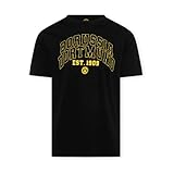 Borussia Dortmund Unisex bvb t-shirt T Shirt, Schwarz, XL EU