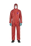 Ansell Unisex X15s138 Schutzanz ge, Rot, L EU