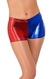 Smiffys 48348S Sm48348s Fever Miss Harlequin Whiplash Shorts,...