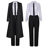 LIKUNGOU Anime Chainsaw Man Makima Cosplay Kostüm Schwarzer...