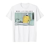 Spongebob Schwammkopf Lebens Balanze Meme T-Shirt