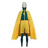 Wanda Vision Cosplay Kostüm Umhang Jumpsuit Outfits Wanda...