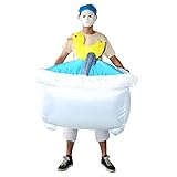 VALICLUD Badewanne Cosplay Kostüme Aufblasbare Kleidung Lustiger...
