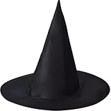 RETOO Hexenhut Damen Groß, Schwarz Halloween Hexenhut Zauberer...