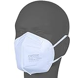 AUPROTEC 50 Stück FFP2 Maske Atemschutzmaske EU CE 0370 Zertifiziert...