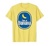 Banane Kostüm Halloween Obst Aufkleber Gelb Lustig T-Shirt