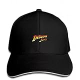Factorydiy klassisch Baseball Kappe Indiana Jones Logo Herren Damen...