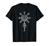 Klassisches Keltischer Vikinger Vegvisir Kompass Wikinger T-Shirt