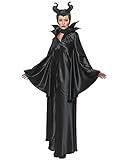 Rubie's Disney Maleficent Damenkostüm Böse Fee Lizenzware schwarz M